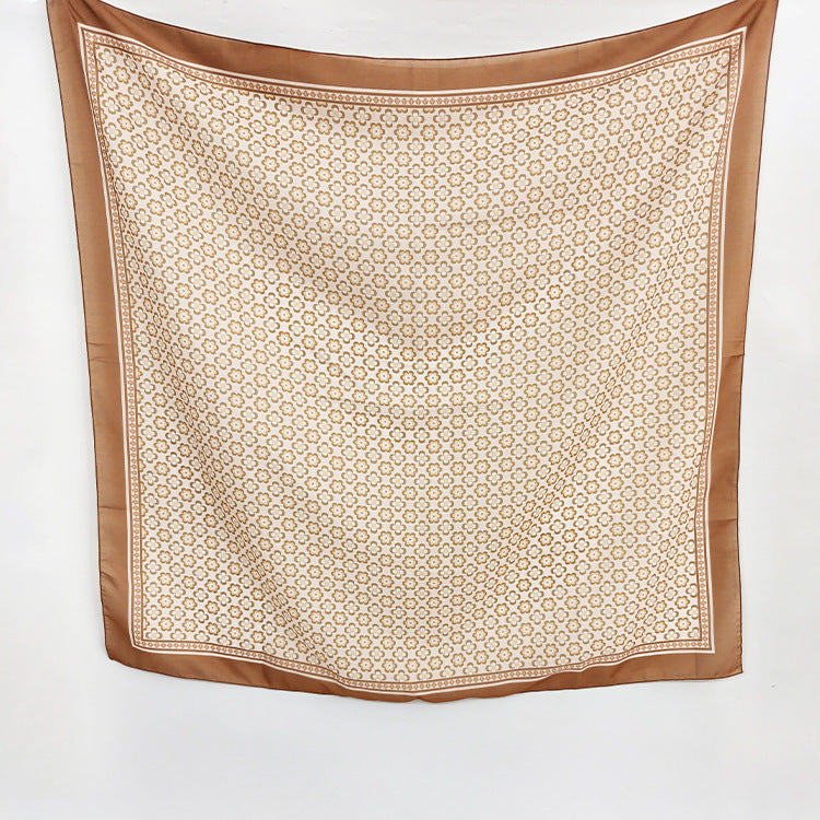 Ethnic Organza Kerchief Scarf Suitable For All Seasons Featuring Lightweight And Stylish Design