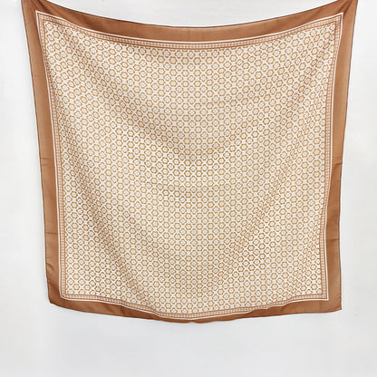 Ethnic Organza Kerchief Scarf Suitable For All Seasons Featuring Lightweight And Stylish Design