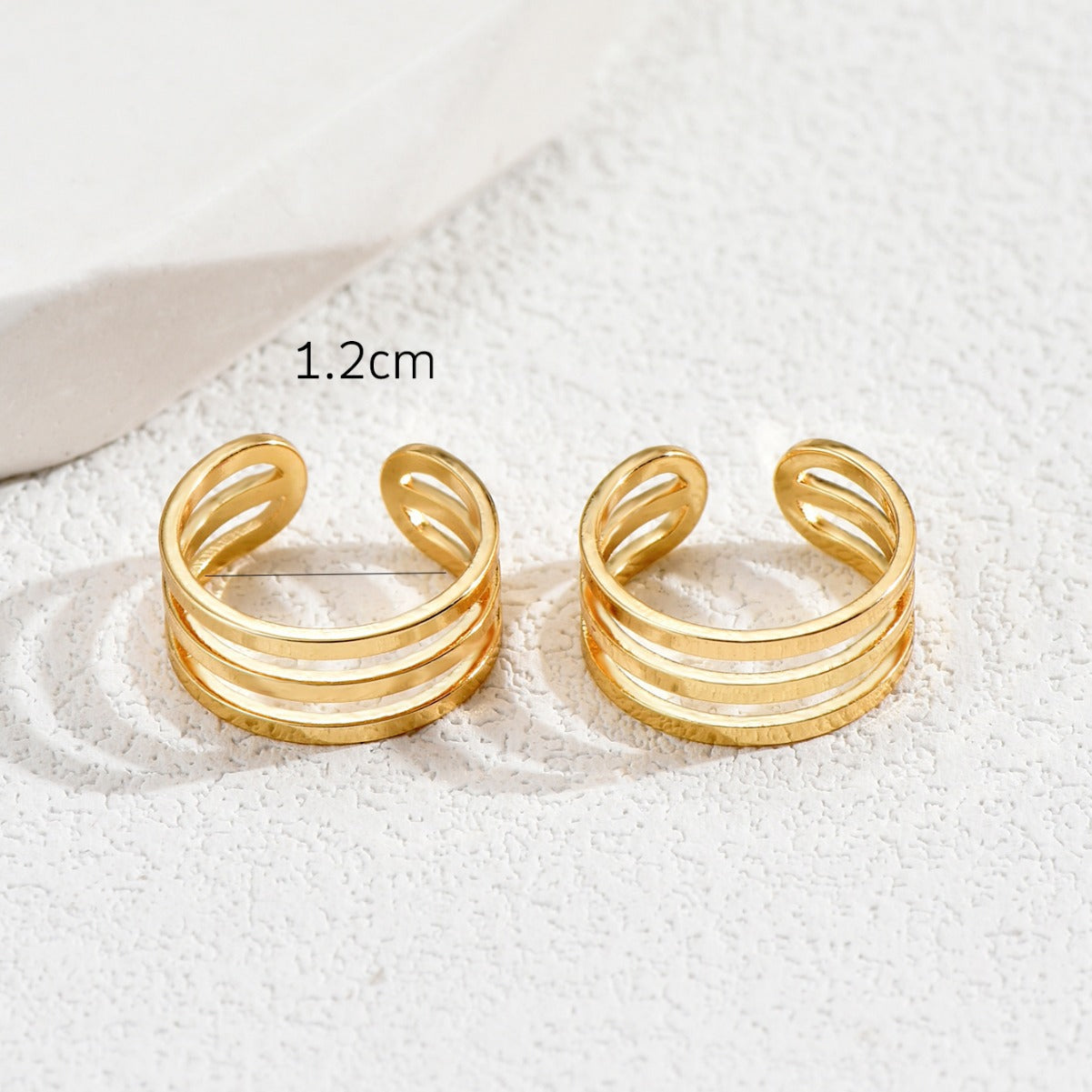 For Rings In Golden Alloy, Stylish And Durable Jewelry Accessory
