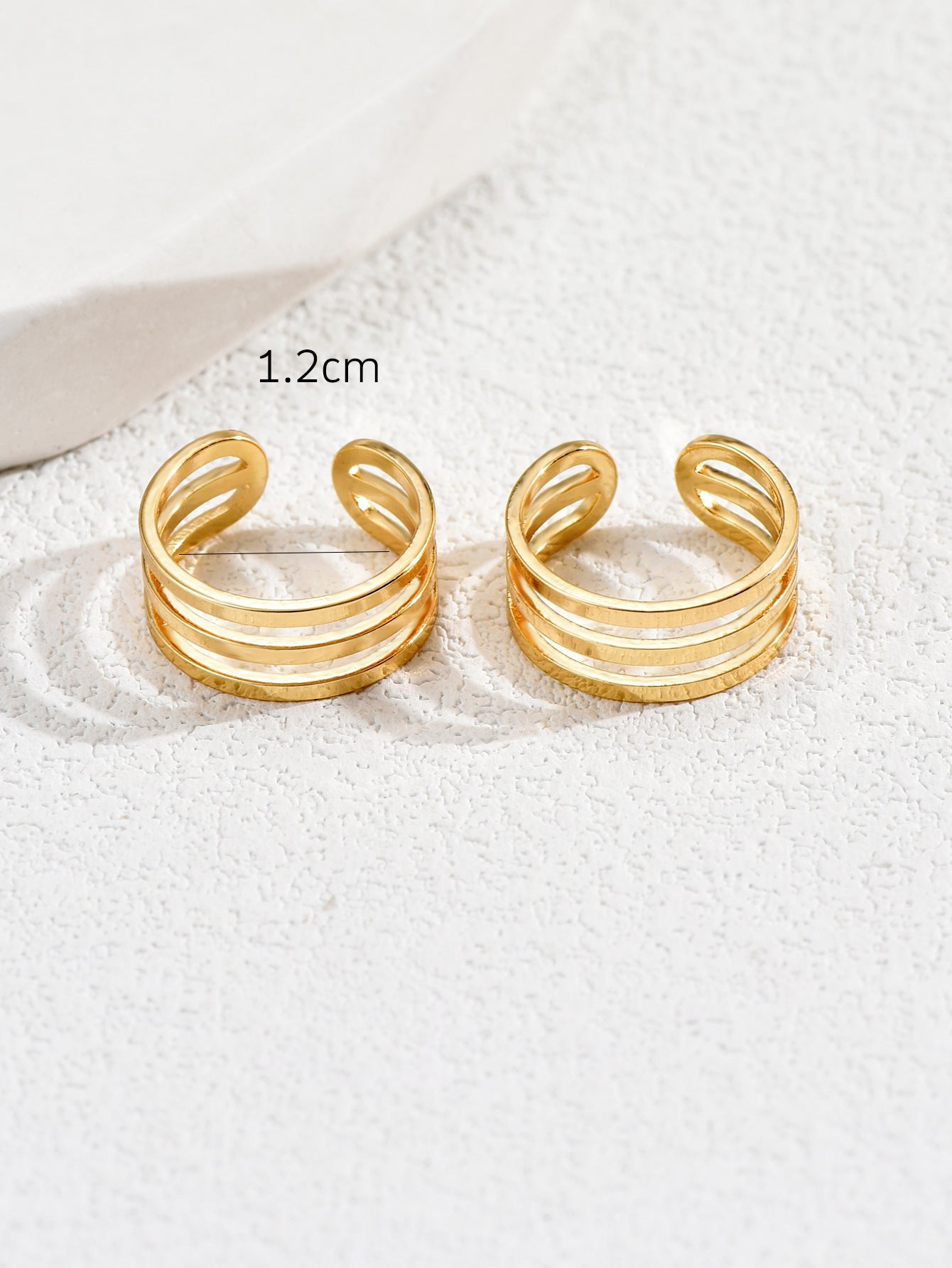 For Rings In Golden Alloy, Stylish And Durable Jewelry Accessory