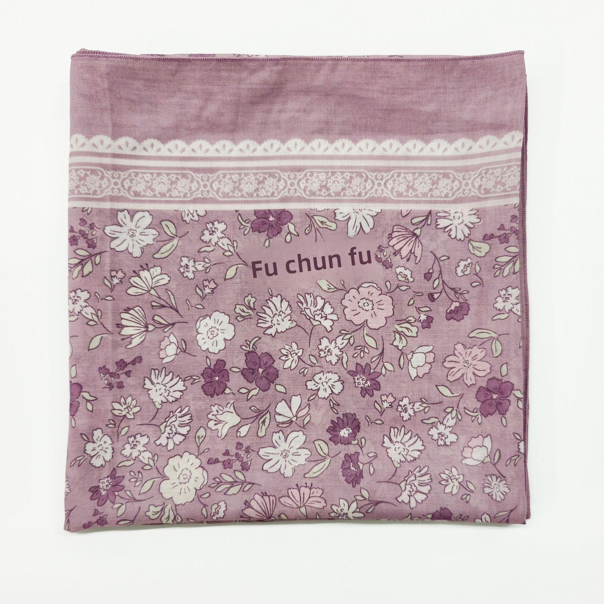 Ethnic Organza Kerchief Scarf Suitable For All Seasons Featuring Lightweight And Stylish Design