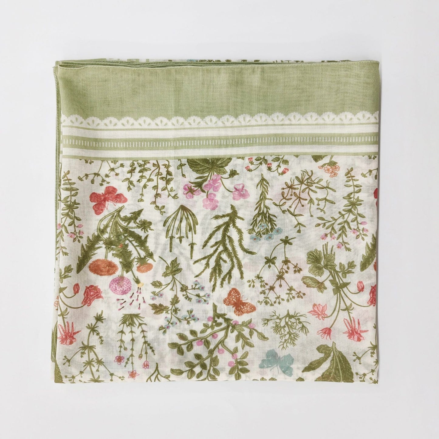 Ethnic Organza Kerchief Scarf Suitable For All Seasons Featuring Lightweight And Stylish Design