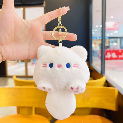 Plush Keychain Soft And Cute Accessory For Bags And Keys
