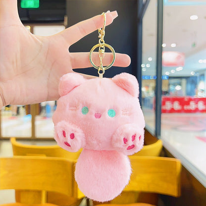 Plush Keychain Soft And Cute Accessory For Bags And Keys