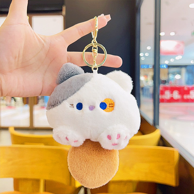 Plush Keychain Soft And Cute Accessory For Bags And Keys