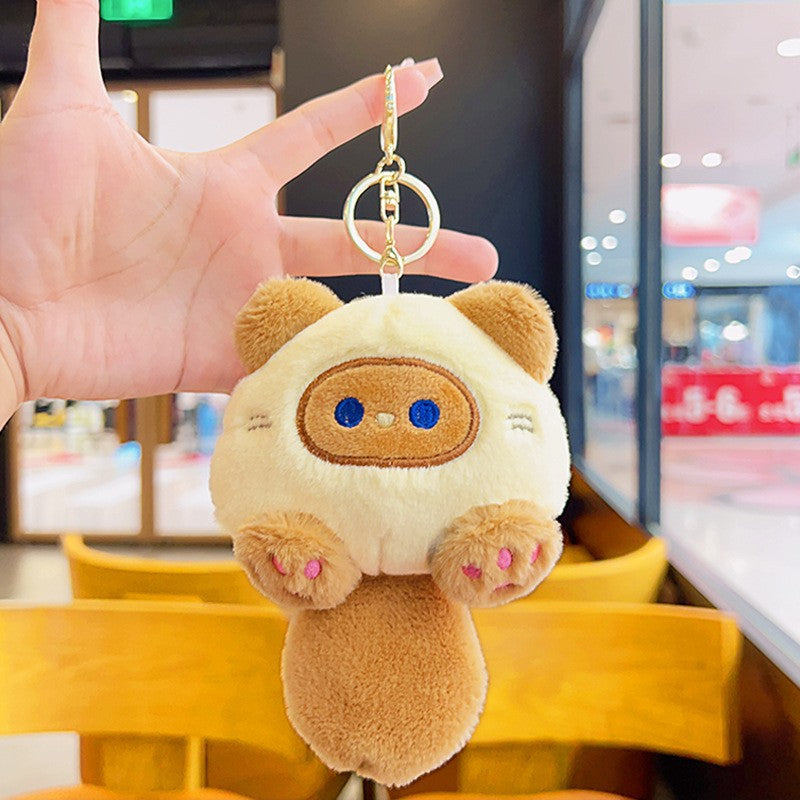 Plush Keychain Soft And Cute Accessory For Bags And Keys