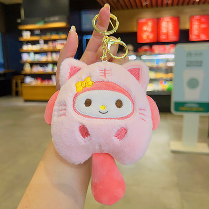 Plush Keychain Soft And Cute Accessory For Bags And Keys