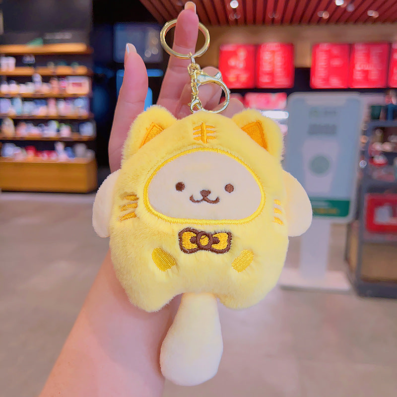 Plush Keychain Soft And Cute Accessory For Bags And Keys