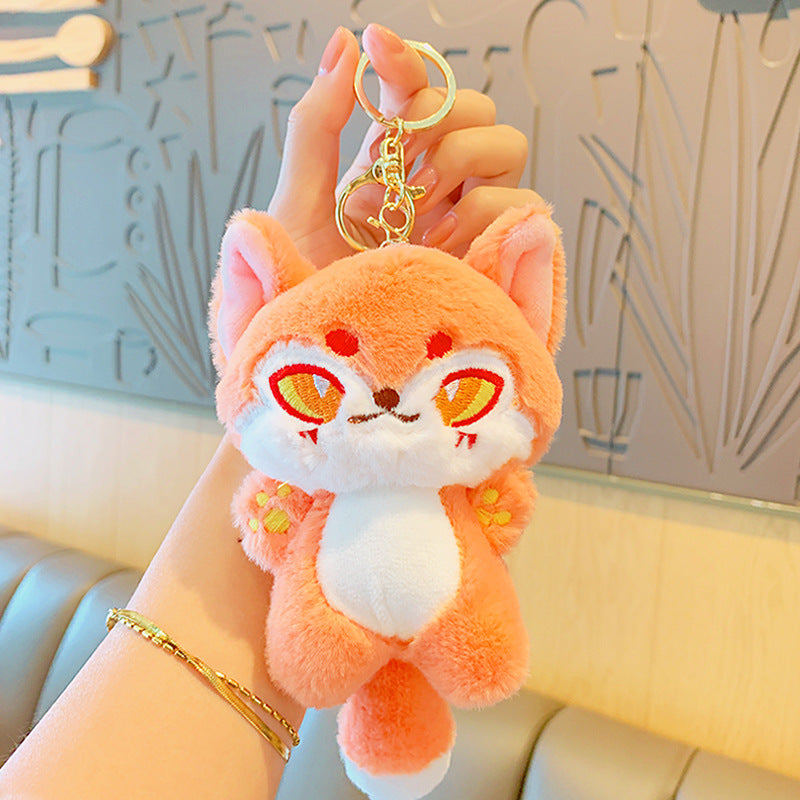 Plush Keychain Soft And Cute Accessory For Bags And Keys