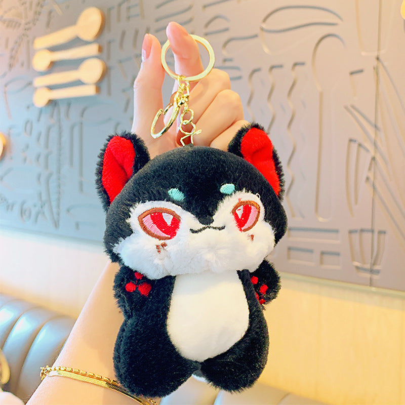 Plush Keychain Soft And Cute Accessory For Bags And Keys