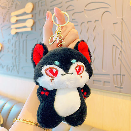 Plush Keychain Soft And Cute Accessory For Bags And Keys
