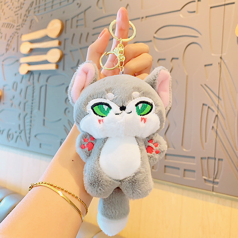 Plush Keychain Soft And Cute Accessory For Bags And Keys