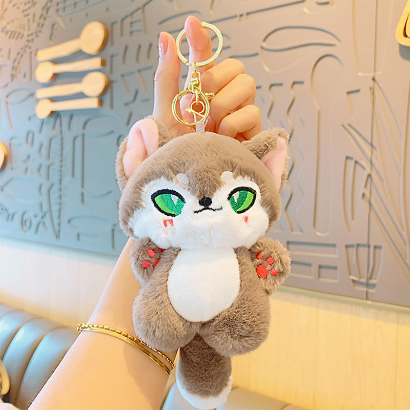 Plush Keychain Soft And Cute Accessory For Bags And Keys