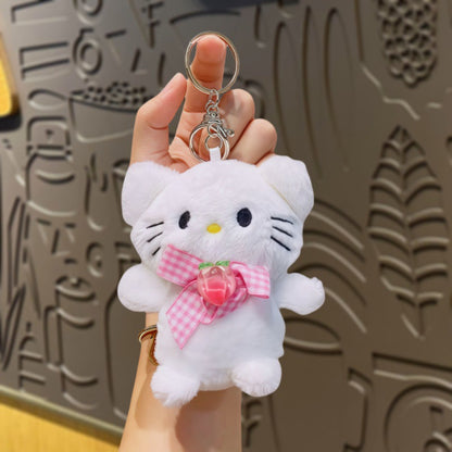 Plush Keychain Soft And Cute Accessory For Bags And Keys