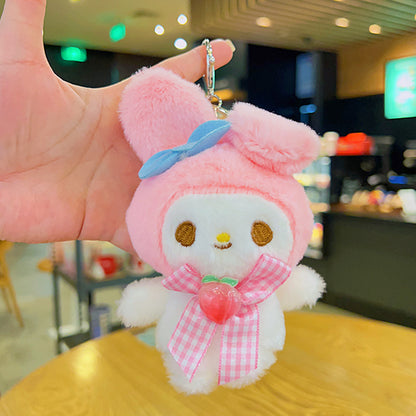 Plush Keychain Soft And Cute Accessory For Bags And Keys