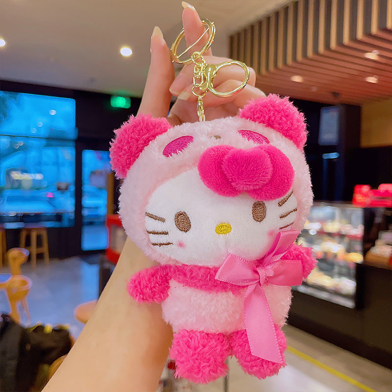 Plush Keychain Soft And Cute Accessory For Bags And Keys