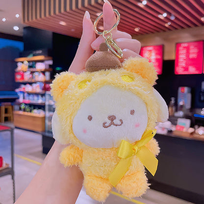 Plush Keychain Soft And Cute Accessory For Bags And Keys