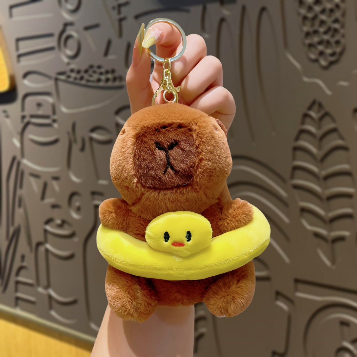 Plush Keychain Soft And Cute Accessory For Bags And Keys