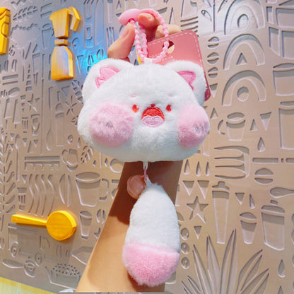 Plush Keychain Soft And Cute Accessory For Bags And Keys
