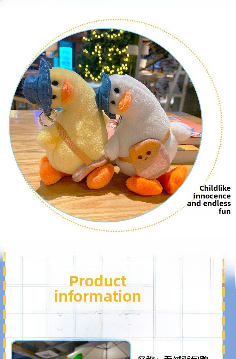 Plush Keychain Soft And Cute Accessory For Bags And Keys