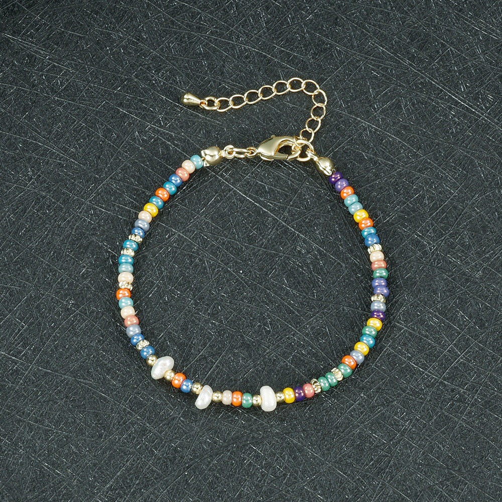 Geometric Round Necklace For Women, Crafted In Copper, 1 Set