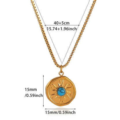 Flowers For Necklace Made Of Durable 304 Stainless Steel, Featuring Elegant Design