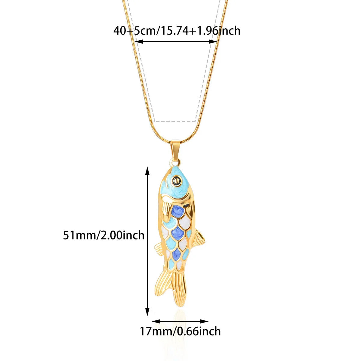 Flower Necklace For Women Featuring PVD Coated 18K Real Gold Plated 304 Stainless Steel