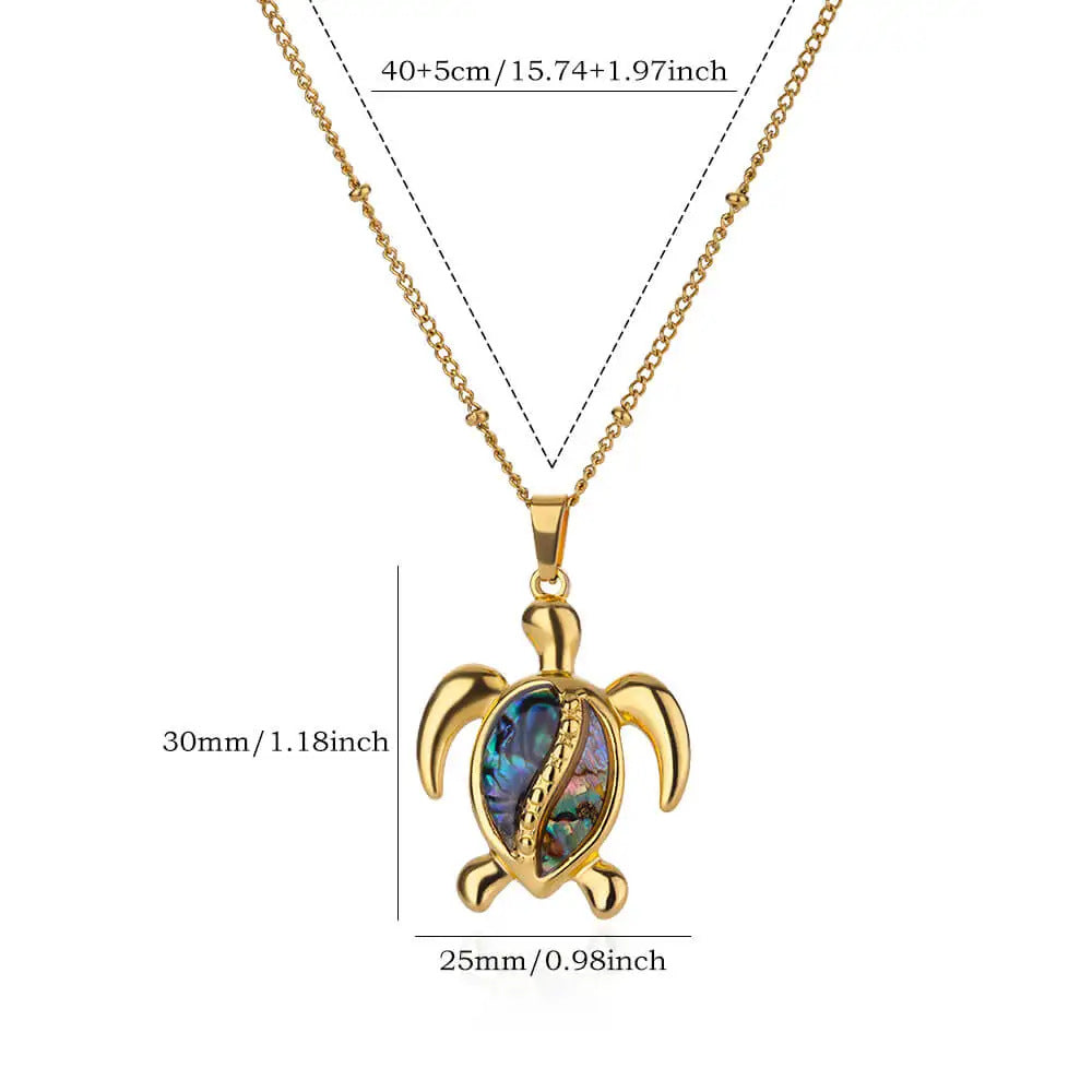 Flower Necklace For Women Featuring PVD Coated 18K Real Gold Plated 304 Stainless Steel