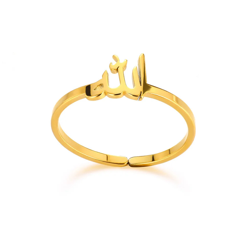 Vintage Style Women’s Ring Featuring Lines Pattern With 18K Real Gold Plated Finish In Golden