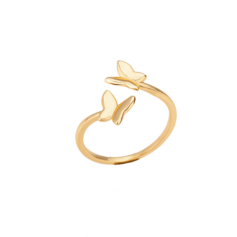 Retro Rose Pattern Ring For Women Featuring Zircon Inlay And Crafted From Copper