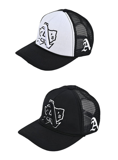 Embroidery Baseball Cap With Curved Brim In Natural Pink, Cotton Material For Spring & Summer Adults