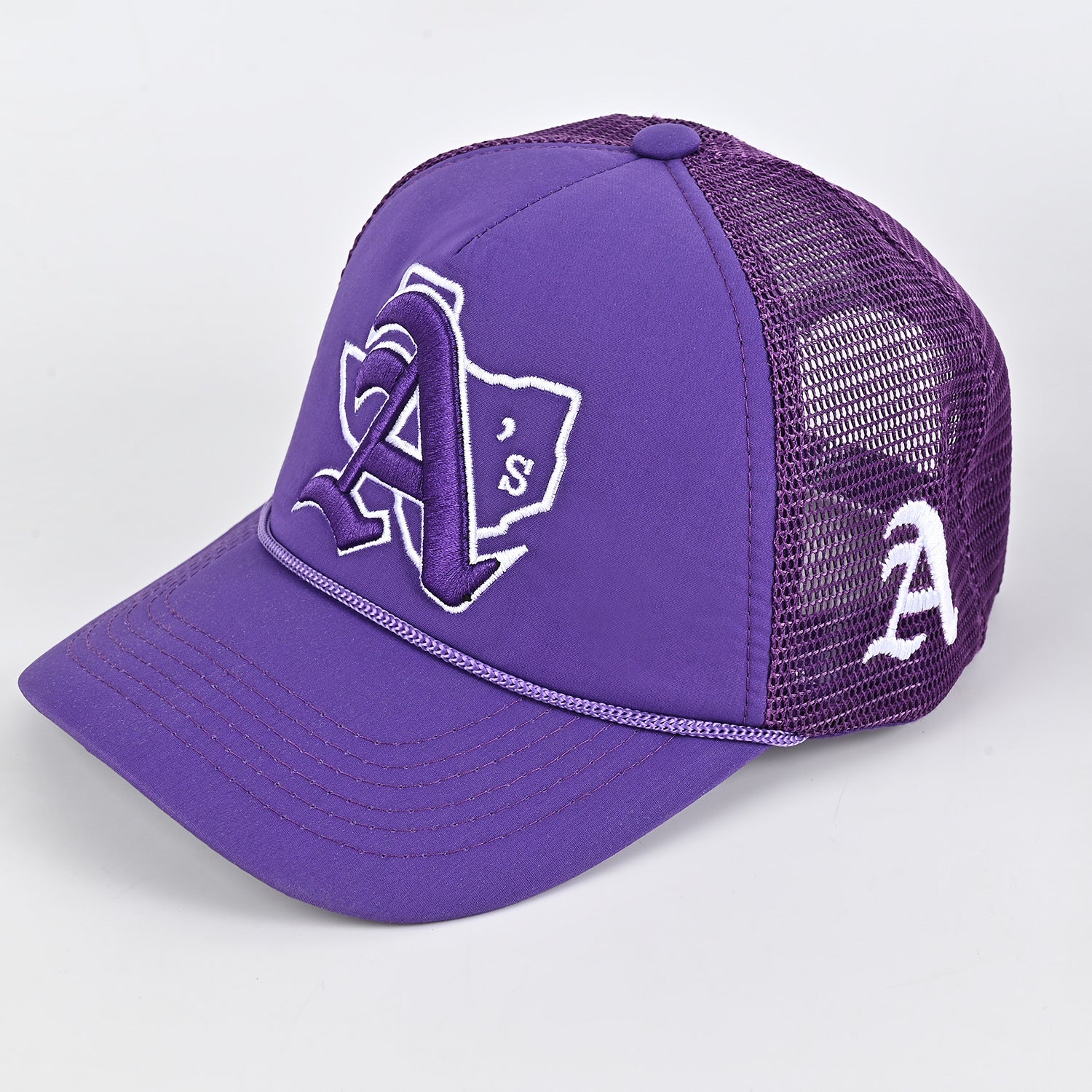 Embroidery Baseball Cap With Curved Brim In Natural Pink, Cotton Material For Spring & Summer Adults