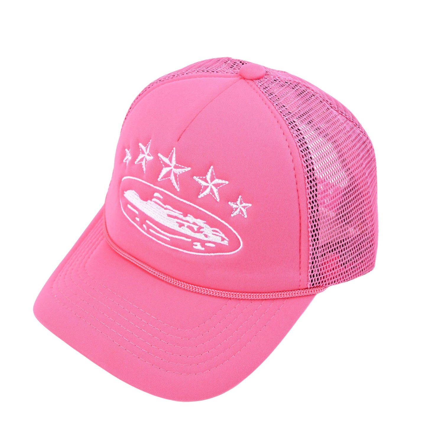 Embroidery Baseball Cap With Curved Brim In Army Green, Cotton Material For Spring & Summer Adults