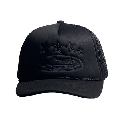 Embroidery Baseball Cap With Curved Brim In Army Green, Cotton Material For Spring & Summer Adults