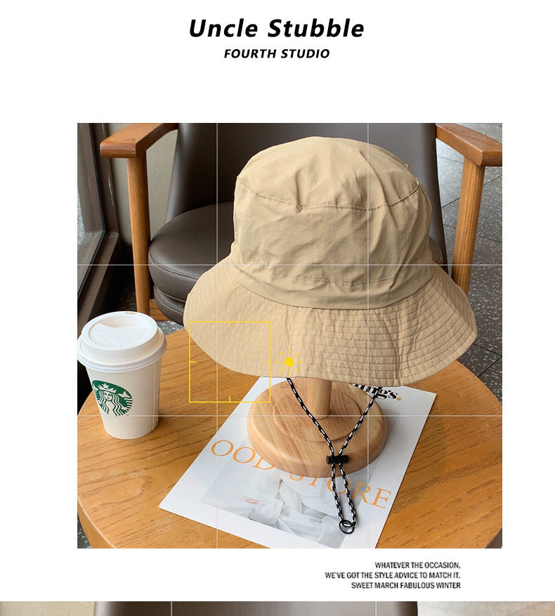 Ruffled Brim Bucket Hat For Adults In Army Green, Made Of Polyester, Perfect For Spring & Summer