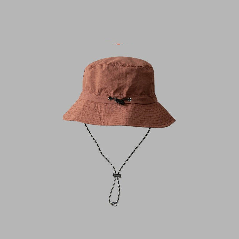 Ruffled Brim Bucket Hat For Adults In Army Green, Made Of Polyester, Perfect For Spring & Summer