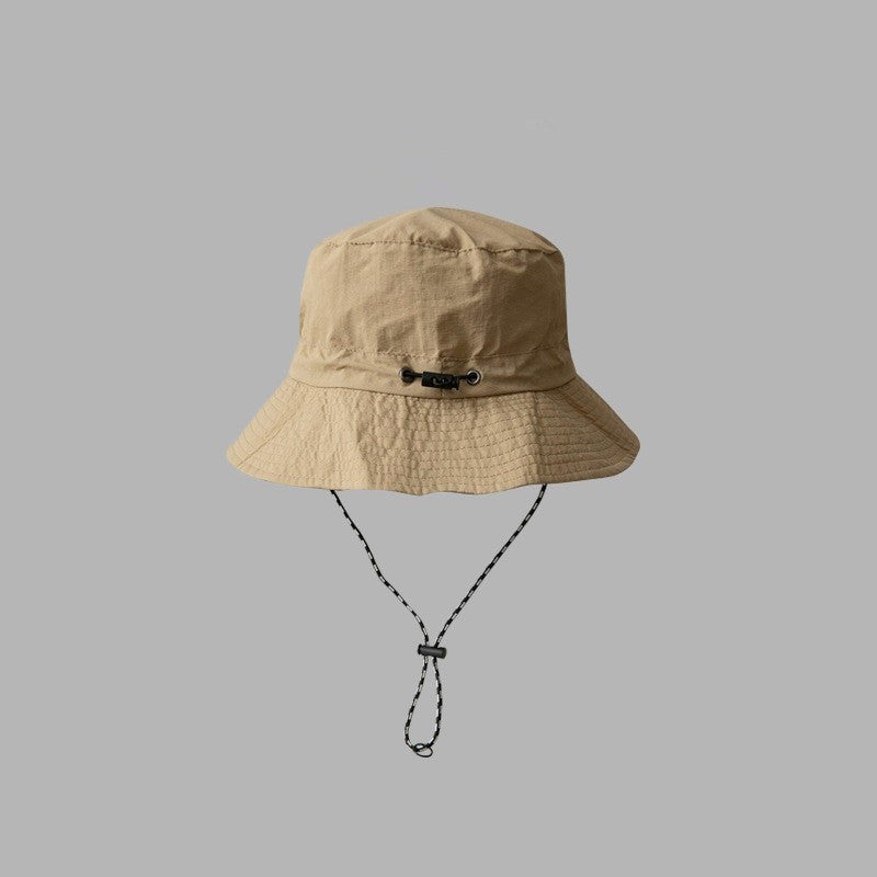 Ruffled Brim Bucket Hat For Adults In Army Green, Made Of Polyester, Perfect For Spring & Summer