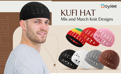 Adults' Wool Cap With Grain Pattern In Coffer Color, Made From Wool Yarn, Suitable As Ethnic Or Religious Headscarf