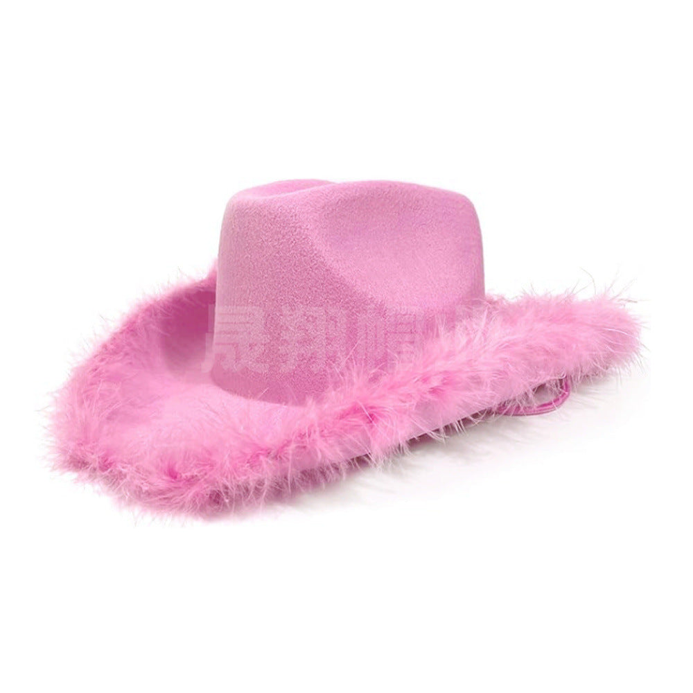 Solid Color Acrylic Bucket Hat With Crimping Brim, Multicolor Design For Halloween Spring & Summer