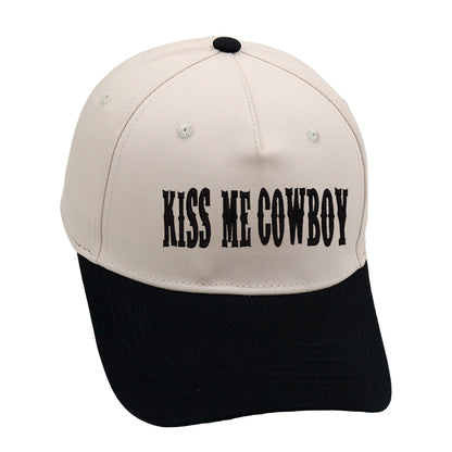 Retro Baseball Cap With Curved Brim For Adults, Cotton Material Featuring Embroidery, Ideal For Spring & Summer