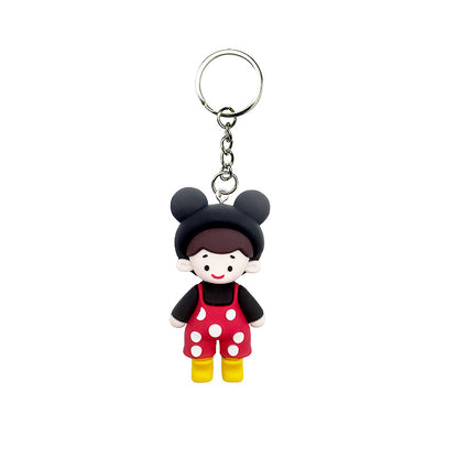 Multicolor Keychain Accessory Featuring Vibrant Colors For Stylish Use