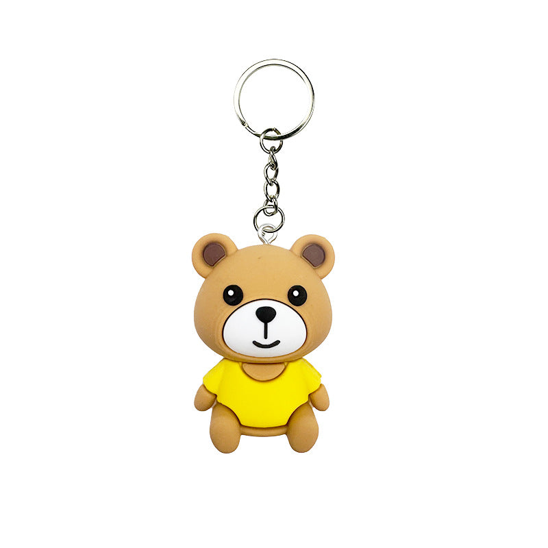 Multicolor Keychain Accessory Featuring Vibrant Colors For Stylish Use