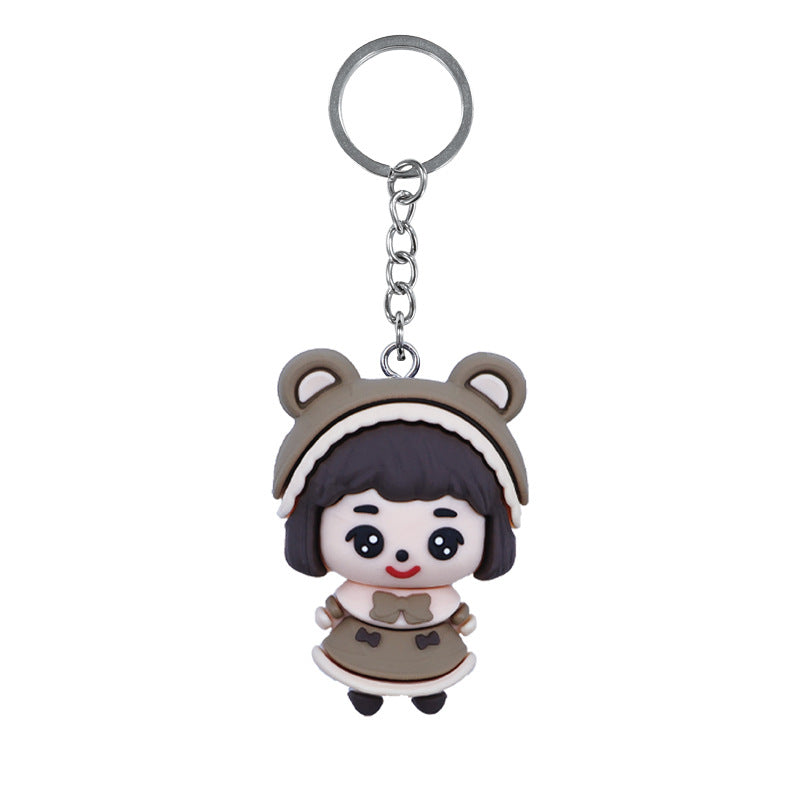 Multicolor Keychain Accessory Featuring Vibrant Colors For Stylish Use