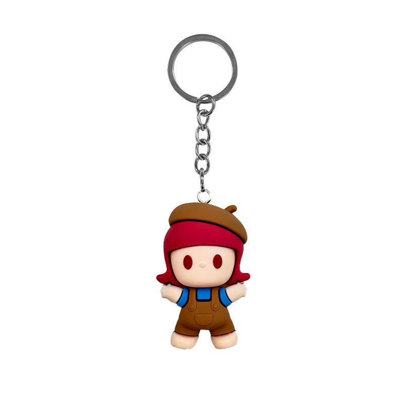 Multicolor Keychain Accessory Featuring Vibrant Colors For Stylish Use