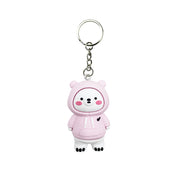 【Pink Pocket Cute Bear】3D Stereo