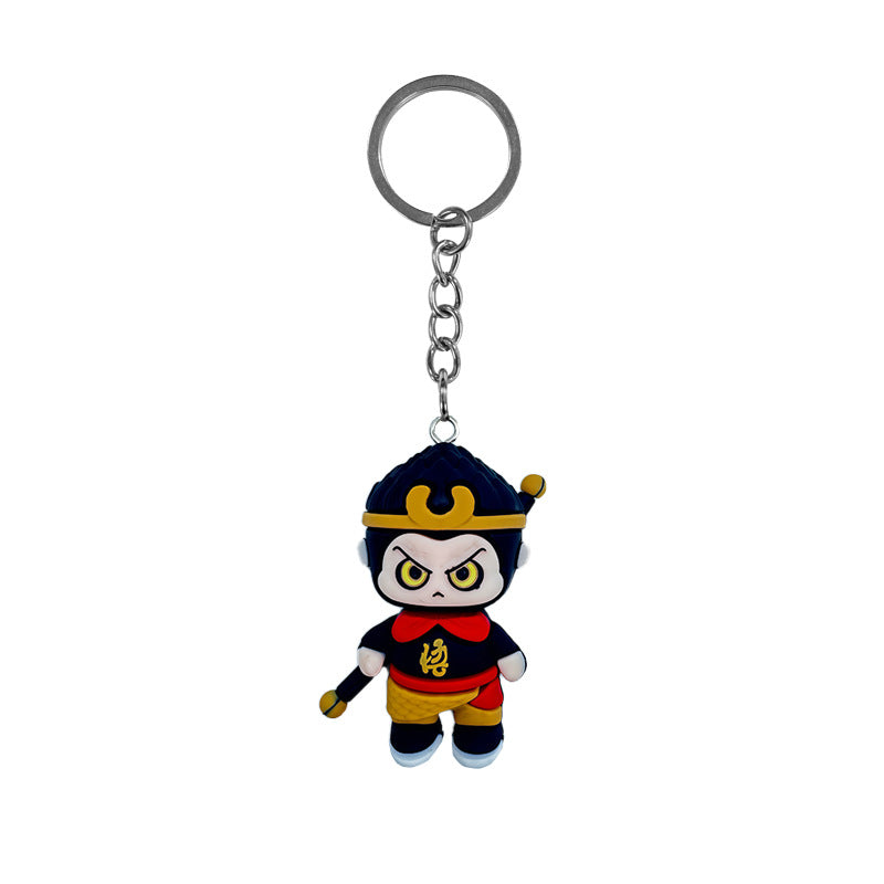 Multicolor Keychain Accessory Featuring Vibrant Colors For Stylish Use