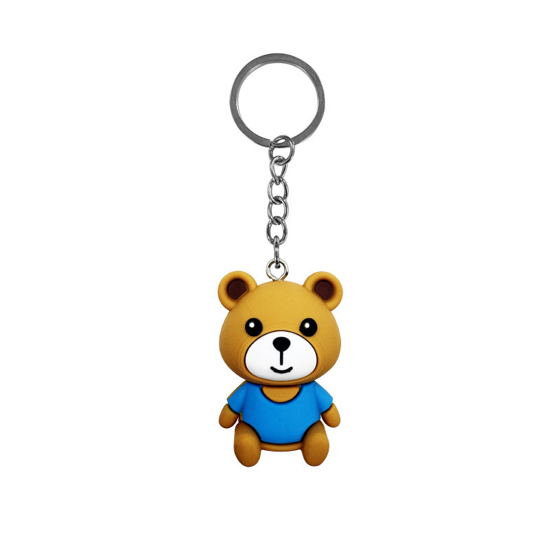 Multicolor Keychain Accessory Featuring Vibrant Colors For Stylish Use