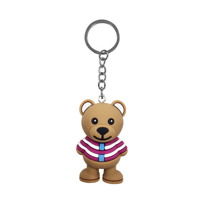Multicolor Keychain Accessory Featuring Vibrant Colors For Stylish Use