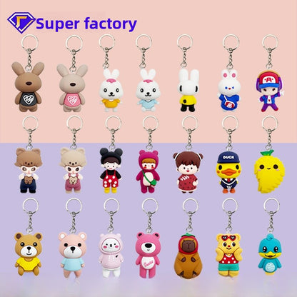 Multicolor Keychain Accessory Featuring Vibrant Colors For Stylish Use