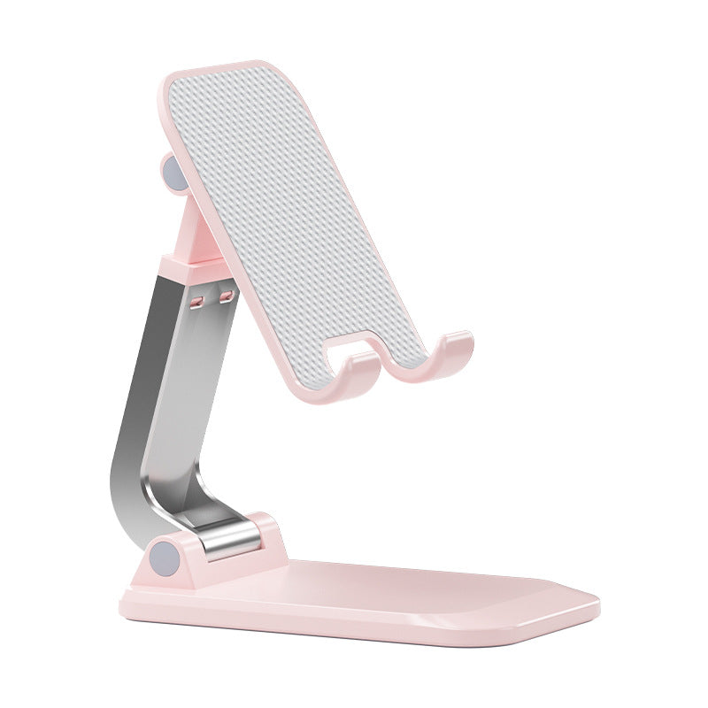 Metal Mobile Phone Holder In Black With Durable Silica Gel Components For Secure Grip